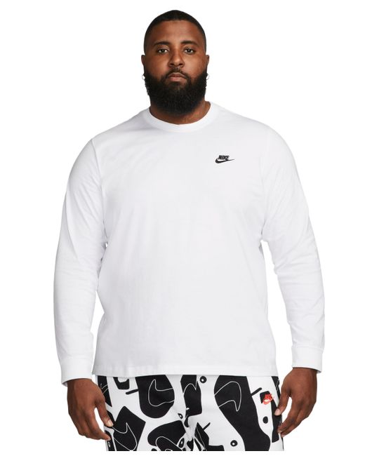 Nike Long Sleeve Sportswear Club T-Shirt