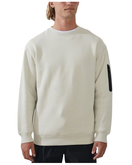 Cotton On Active Crew Fleece Sweatshirt