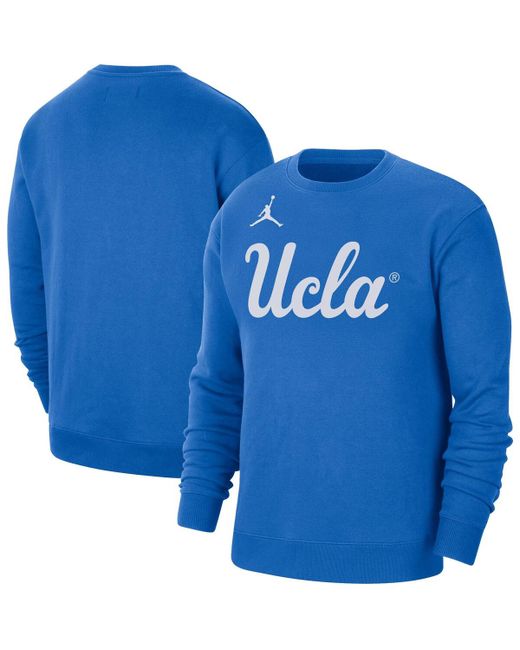 Jordan Ucla Bruins Wordmark Pullover Sweatshirt