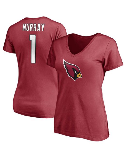 Fanatics Kyler Murray Arizona Cardinals Player Icon Name and Number V-Neck T-shirt