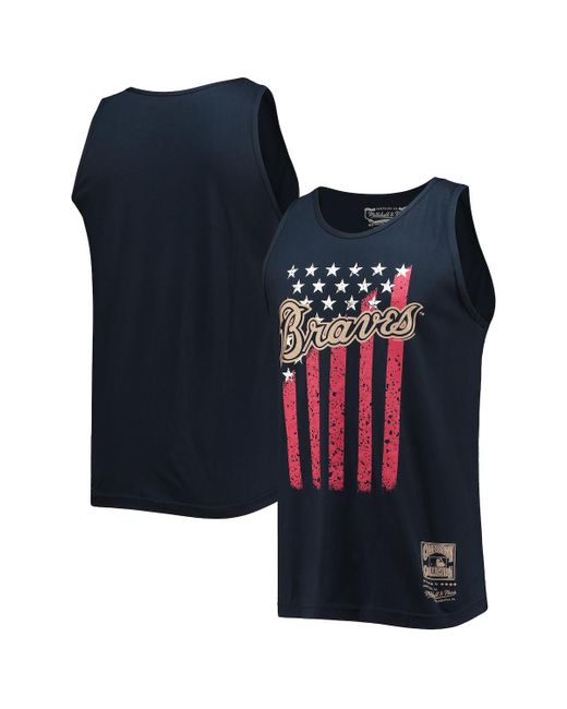Mitchell & Ness Atlanta Braves Cooperstown Collection Stars and Stripes Tank Top
