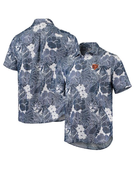 Tommy Bahama Chicago Bears Coconut Point Playa Floral IslandZone Button-Up Shirt