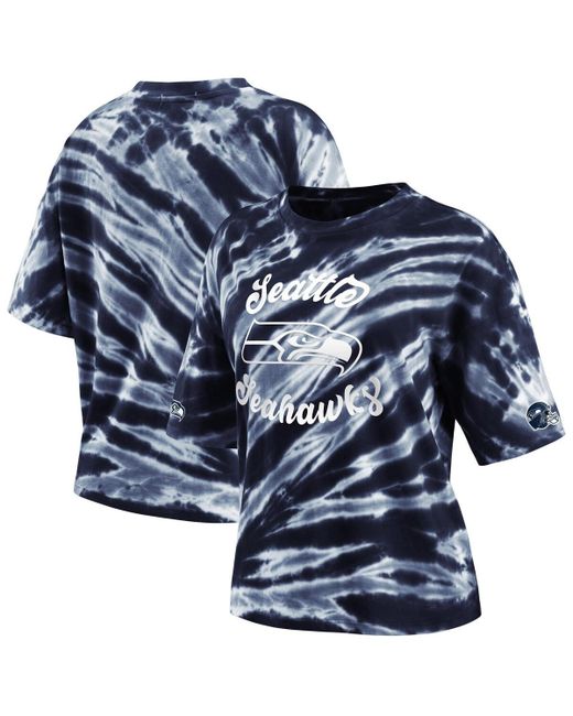 Wear By Erin Andrews College Seattle Seahawks Tie-Dye T-Shirt