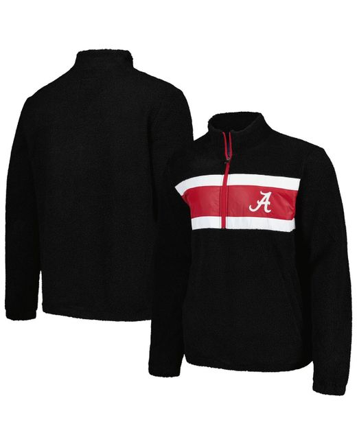 G-iii Sports By Carl Banks Alabama Crimson Tide Pinch Runner Half-Zip Sweatshirt