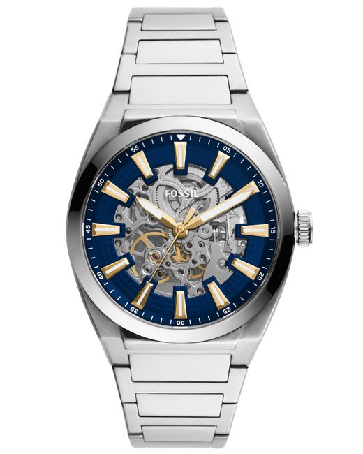 Fossil Everett Automatic Stainless Steel Watch