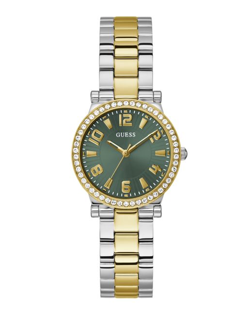 Guess Analog Two-Tone Stainless Steel Watch 32mm