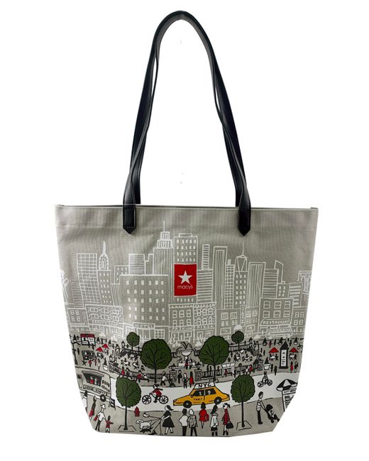 Macy's New York City Canvas Tote Bag Created for