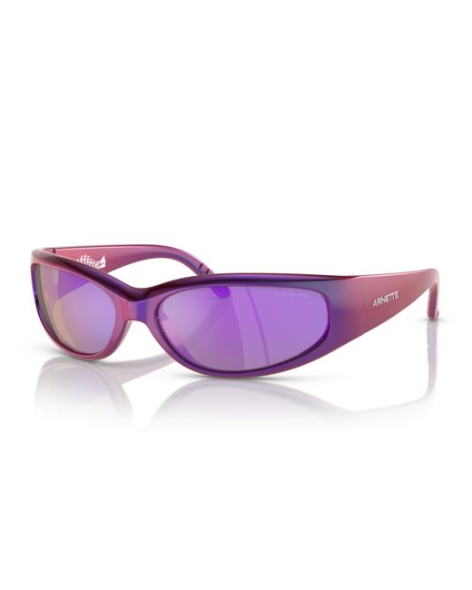 Arnette Catfish Sunglasses Mirror AN4302 Violet