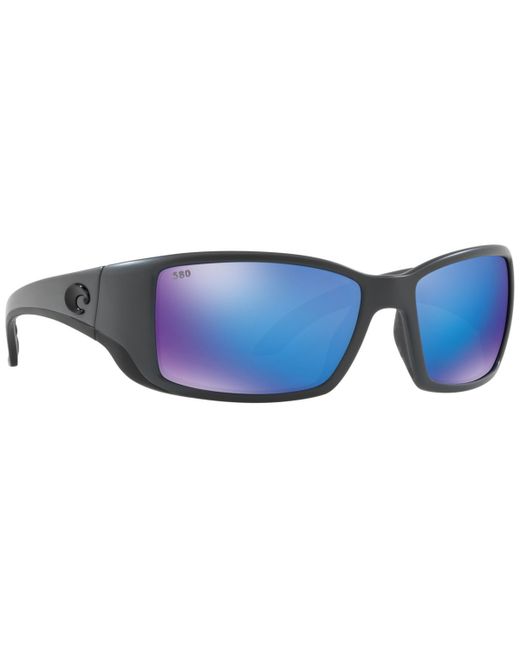 Costa Del Mar Polarized Sunglasses Blackfin BLUE MIRROR