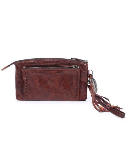 Old Trend Genuine Leather Bluebell Clutch