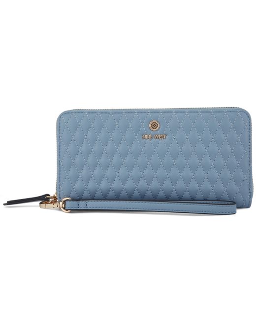 Nine West Linnette Small Zip Around Wallet with Wristlet
