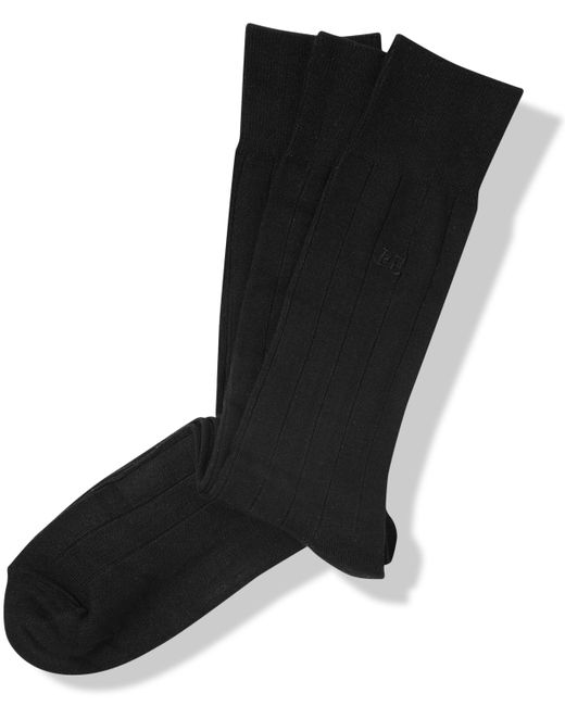 Perry Ellis Portfolio Perry Ellis 3-Pk. Rayon Ribbed Dress Socks