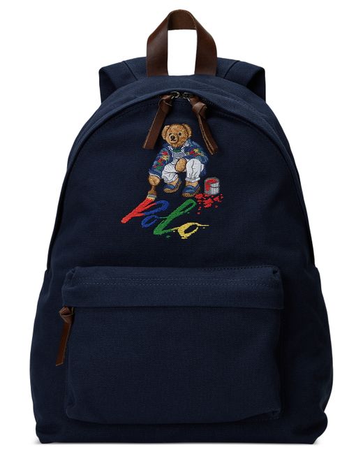 Polo Ralph Lauren Embroidered Canvas Backpack