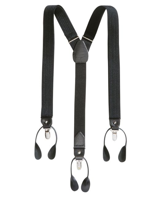 Club Room Herringbone Convertible Suspenders