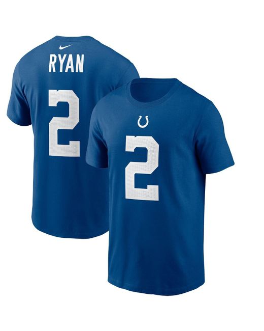 Nike Matt Ryan Indianapolis Colts Player Name Number T-shirt