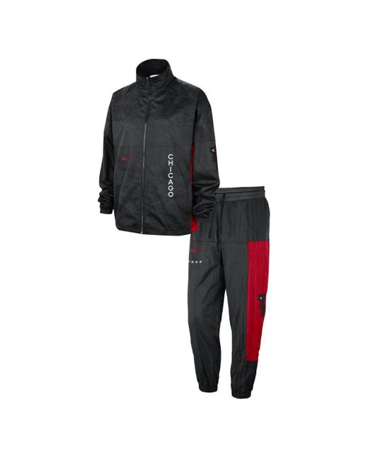 Nike Chicago Bulls 2023/24 City Edition Courtside Starting Five Full-Zip Jacket and Pants Set