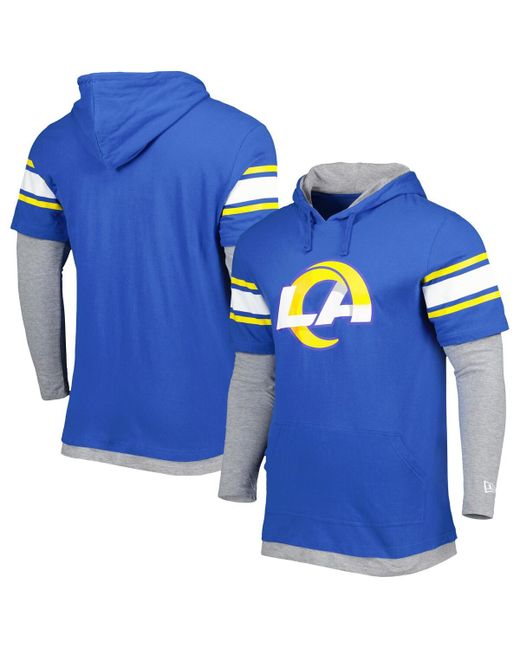 New Era Los Angeles Rams Long Sleeve Hoodie T-shirt