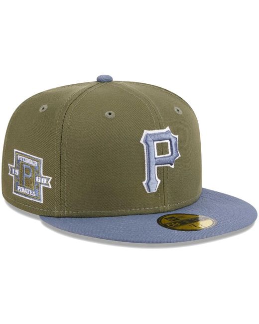 New Era Blue Pittsburgh Pirates 59FIFTY Fitted Hat
