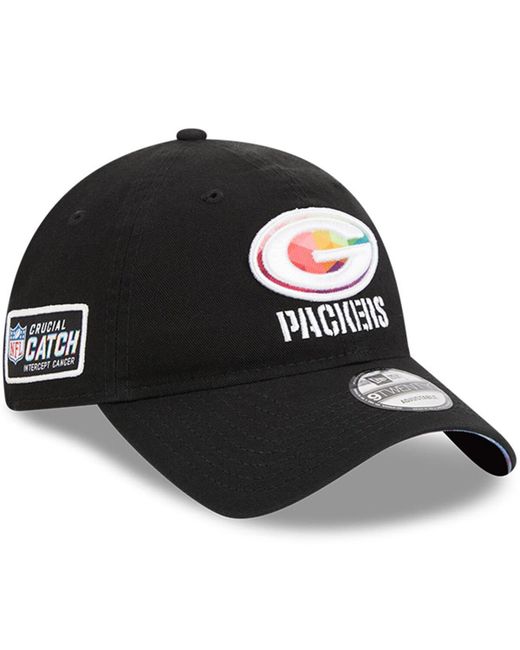 New Era Green Bay Packers 2023 Nfl Crucial Catch 9TWENTY Adjustable Hat