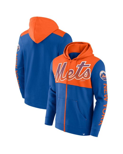 Fanatics New York Mets Walk Off Fleece Full-Zip Hoodie