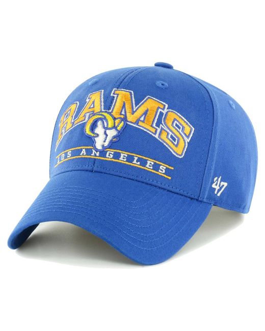 '47 Brand 47 Brand Los Angeles Rams Fletcher Mvp Adjustable Hat