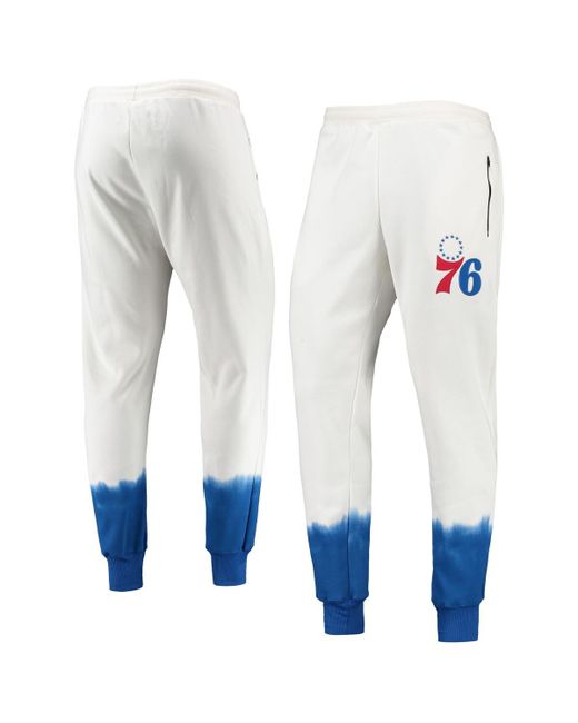 Fisll Philadelphia 76ers Double Dribble Tie-Dye Fleece Jogger Pants
