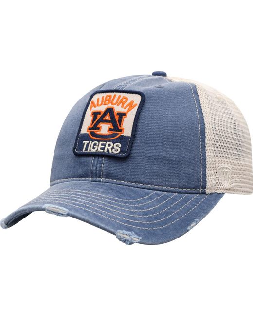 Top Of The World Natural Auburn Tigers Ol Faithful Trucker Snapback Hat