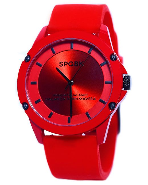 Spgbk Watches Foxfire Silicone Band Watch