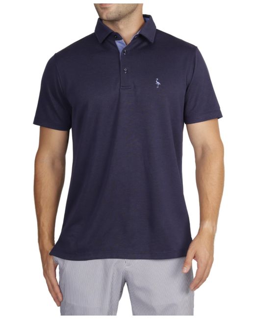 TailorByrd Big Tall Solid Modal Polo Shirt