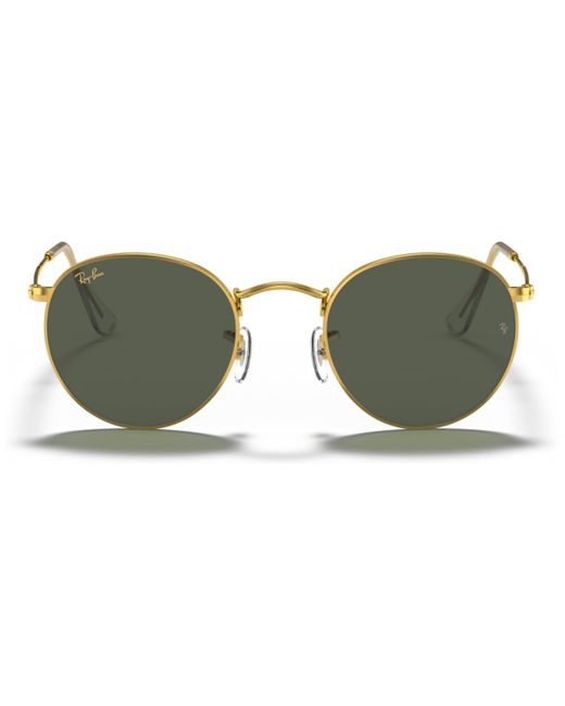 Ray-Ban Round Metal Sunglasses RB3447 50 GREEN