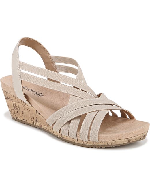 LifeStride Mallory Strappy Wedge Sandals