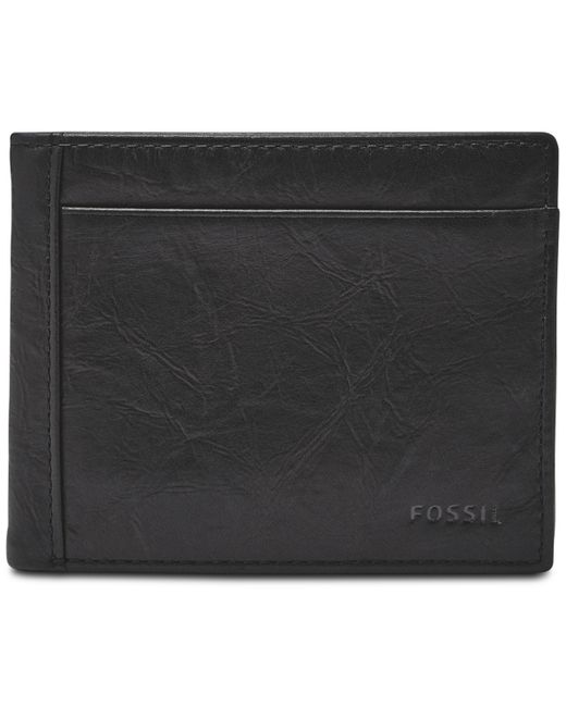 Fossil Leather Neel Bifold Wallet
