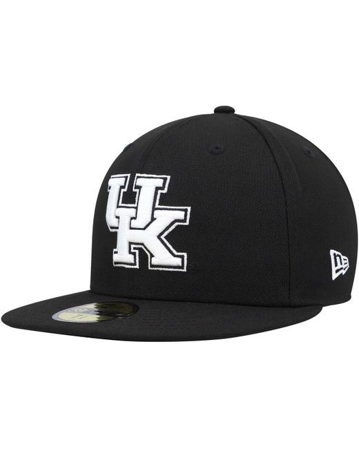 New Era Kentucky Wildcats and White 59FIFTY Fitted Hat
