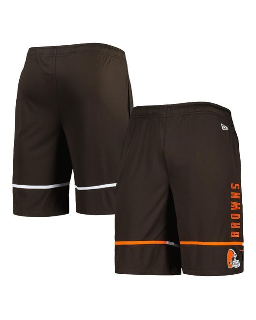 New Era Cleveland Browns Combine Authentic Rusher Training Shorts