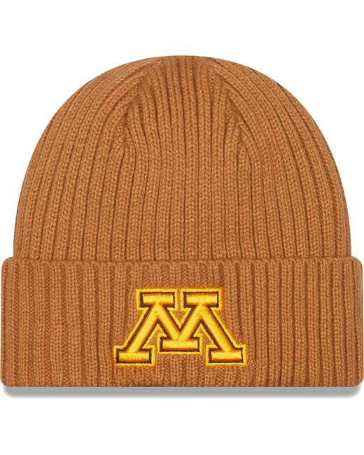 New Era Minnesota Golden Gophers Core Classic Cuffed Knit Hat