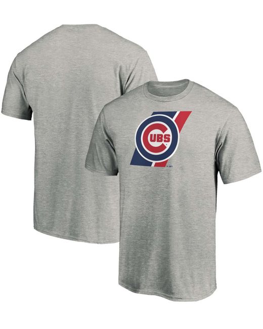 Fanatics Heathered Chicago Cubs Prep Squad T-shirt
