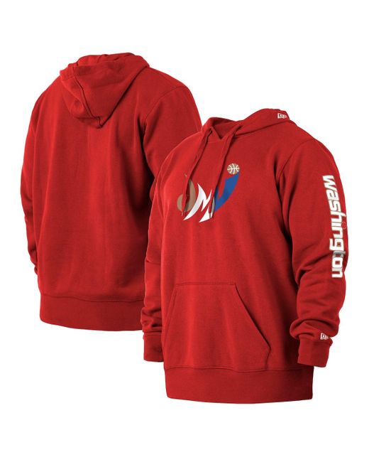 New Era Washington Wizards 2021/22 City Edition Big and Tall Pullover Hoodie