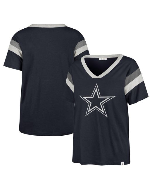 '47 Brand 47 Brand Dallas Cowboys Phoenix V-Neck T-shirt