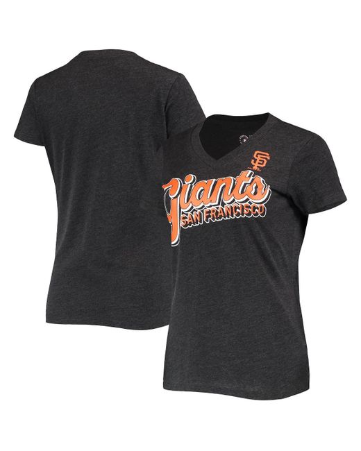 G-iii 4her By Carl Banks San Francisco Giants First Place V-Neck T-shirt