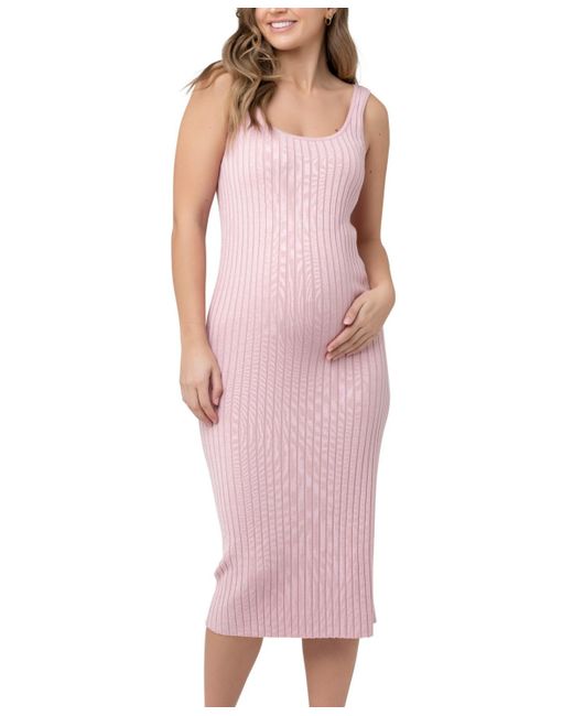 Ripe Maternity Maternity Carmen Rib Knit Tank Dress