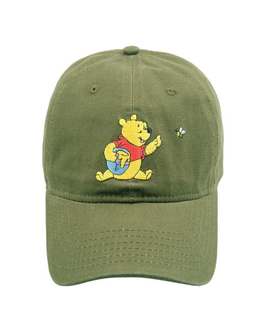 Disney Classics Concept One Disneys Winnie The Pooh Embroidered Cotton Adjustable Dad Hat
