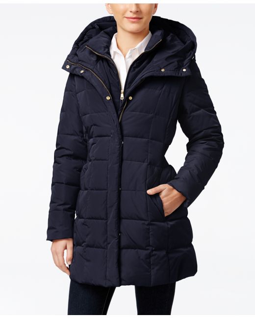 Cole Haan Hooded Down Puffer Coat