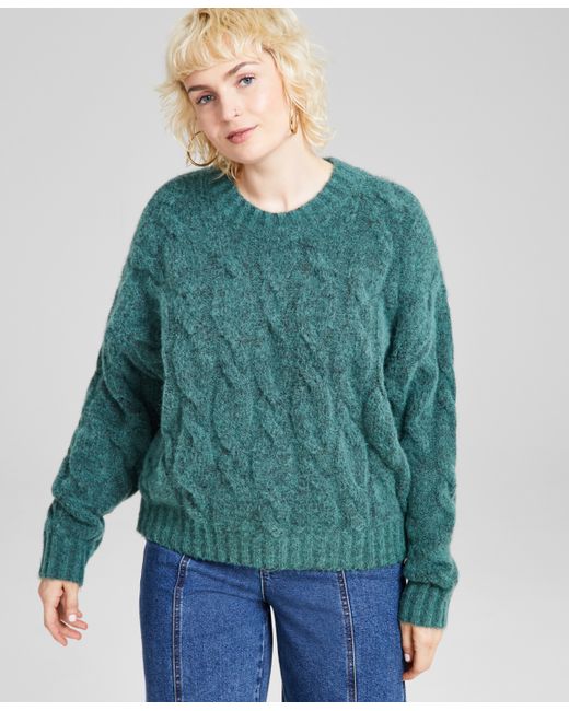And Now This Chunky Cable-Knit Sweater Created for Macy