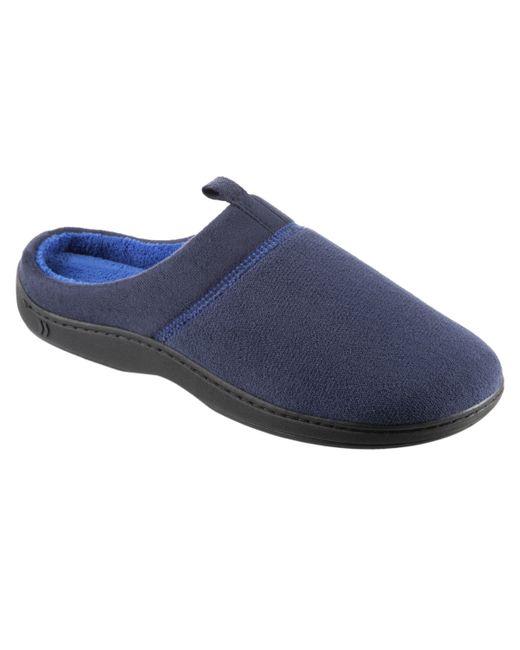 Isotoner Microterry Jared Hoodback Slippers