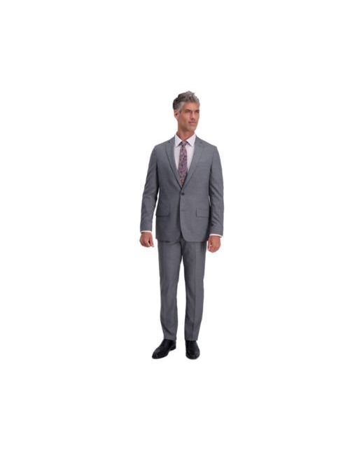 Haggar Slim Fit Subtle Grid Suit Separates