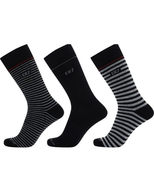 Cr7 Fashion Socks Gift-Box Pack of 3 Black