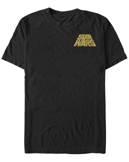 Fifth Sun Star Wars Distressed Slant Logo Short Sleeve T-Shirt