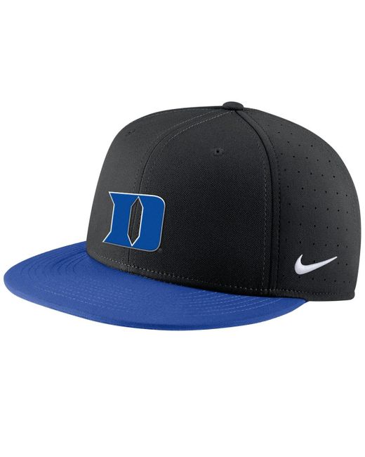 Nike Duke Blue Devils Aero True Baseball Performance Fitted Hat