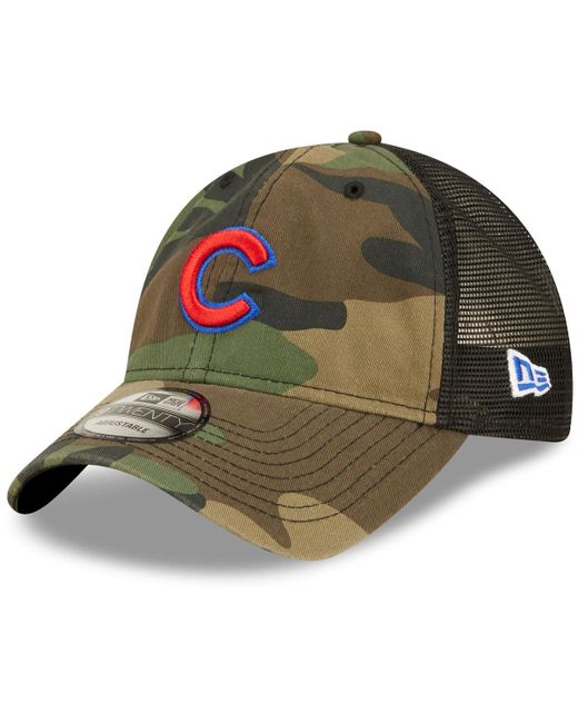 New Era Chicago Cubs Trucker 9TWENTY Snapback Hat
