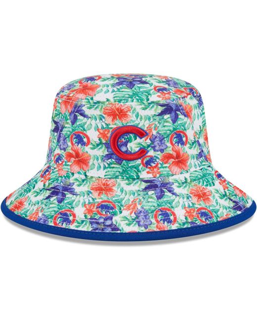 New Era Chicago Cubs Tropic Bucket Hat